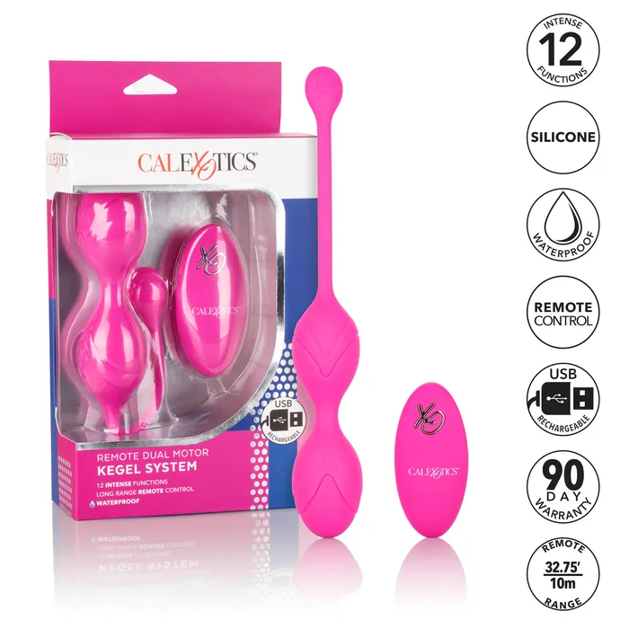 Female Sex Toys California Exotic Remote Dual Motor Kegel System