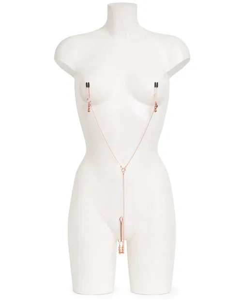 Fifty Shades Freed All Sensation Nipple Clitoral Chain Lovehoney Co Wow Tech Vibrators