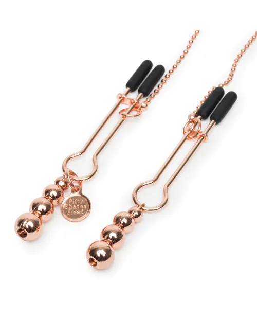 Fifty Shades Freed All Sensation Nipple Clitoral Chain Lovehoney Co Wow Tech Vibrators
