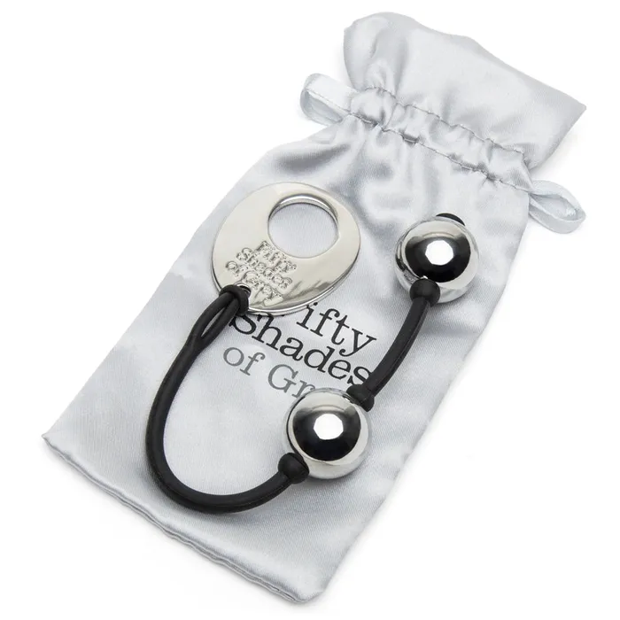 Fifty Shades of Grey Inner Goddess Mini Silver Pleasure Balls 3oz Fifty Shades of Grey Vibrators