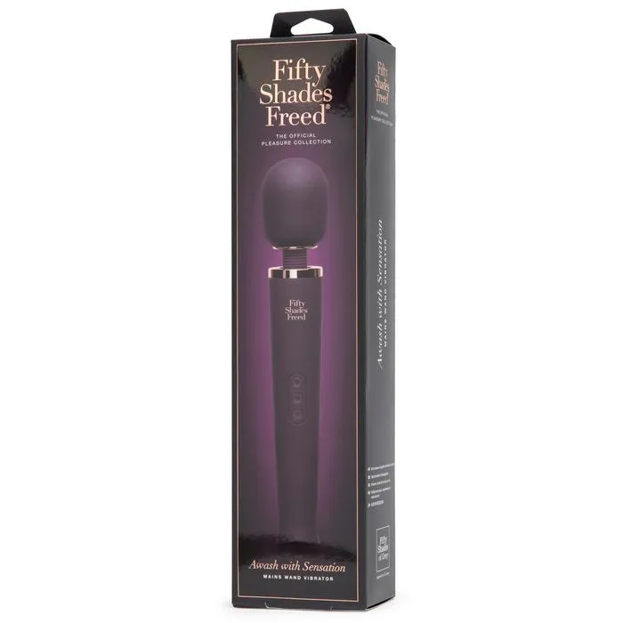 Fifty Shades Vibrators Fifty Shades Freed Awash wSensation Mains Wand Vibrator Fifty Shades Vibrators Fifty Shades Freed Awash wSensation Mains Wand Vibrator
