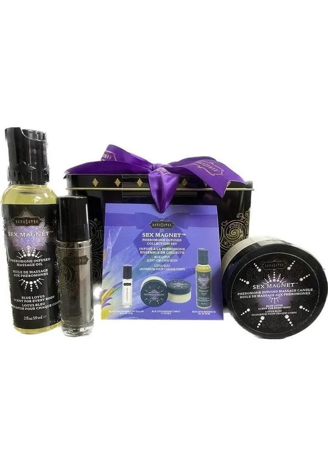 Gift Sets and Travel Kits Kama Sutra Sex Magnet Blue Lotus Gift Vibrators