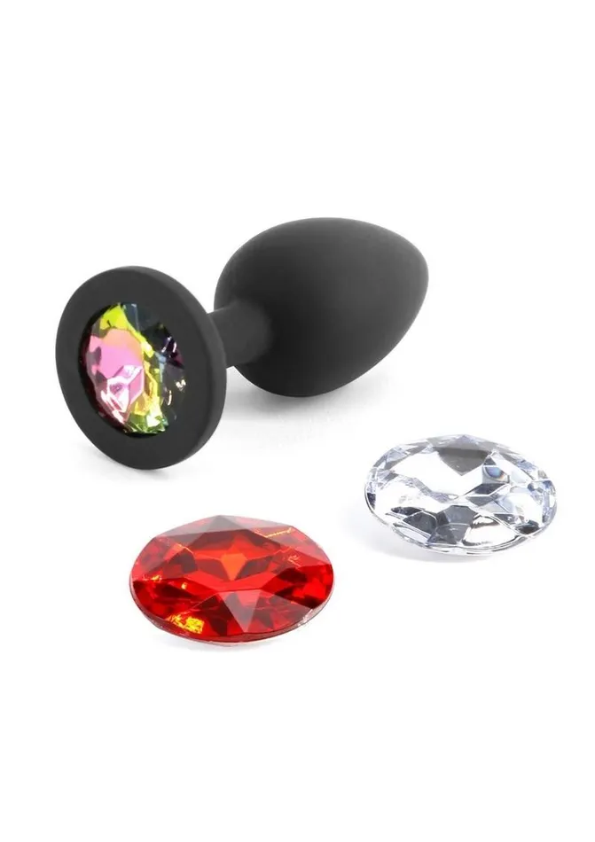 Glams Male Sex Toys Glams Xchange Round Silicone Anal Plug
