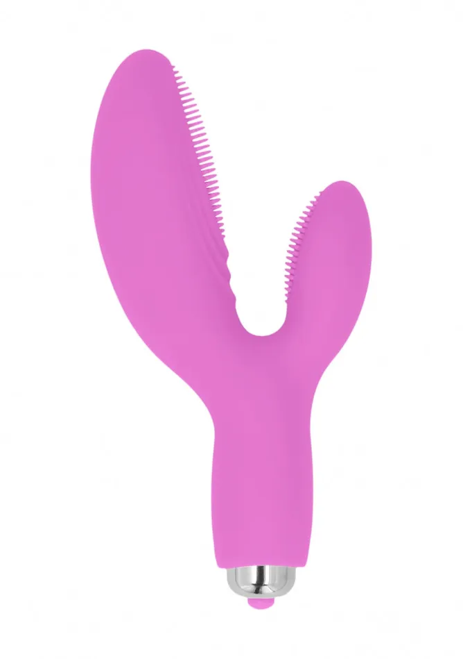 HOLLY Gspot clitoral vibrator Pink Shots Simplicity Vibrators