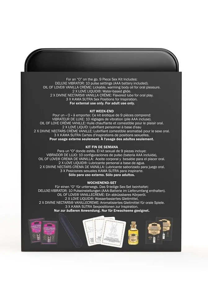 Kama Sutra Weekender Vibe Kit Gift Sets and Travel Kits Vibrators