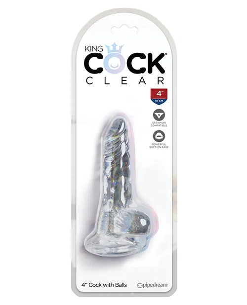 King Cock Clear Cock Wballs Pipedream Products Dildos