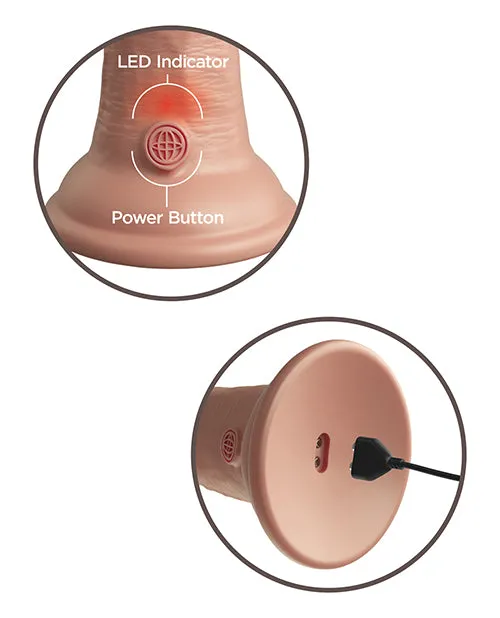 King Cock Elite 8 Dual Density Vibrating Silicone Cock Pipedream Products Female Sex Toys King Cock Elite 8 Dual Density Vibrating Silicone Cock Pipedream Products Female Sex Toys