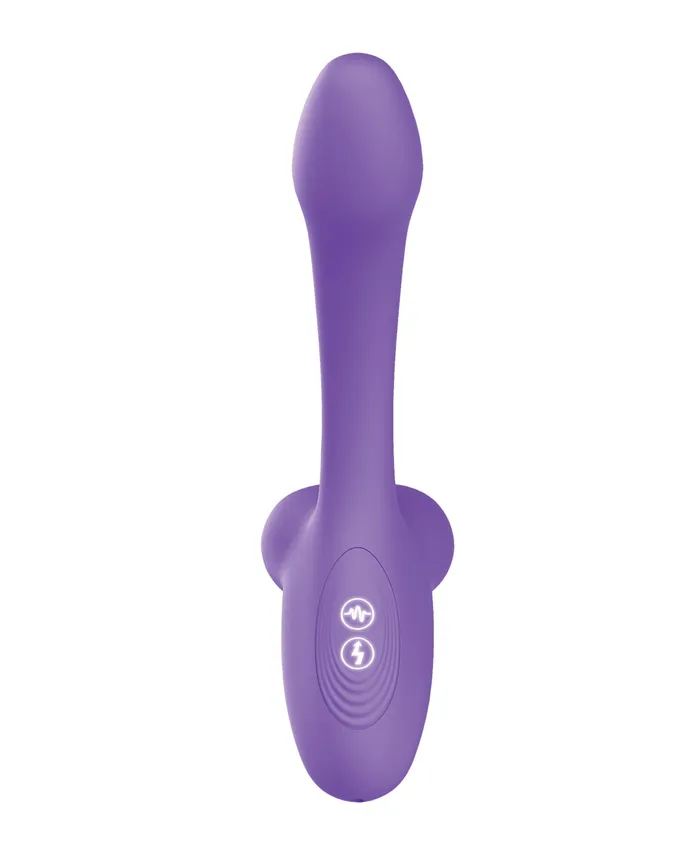 Luv Inc Poseable Duo Vibrator Purple Vvole Vibrators