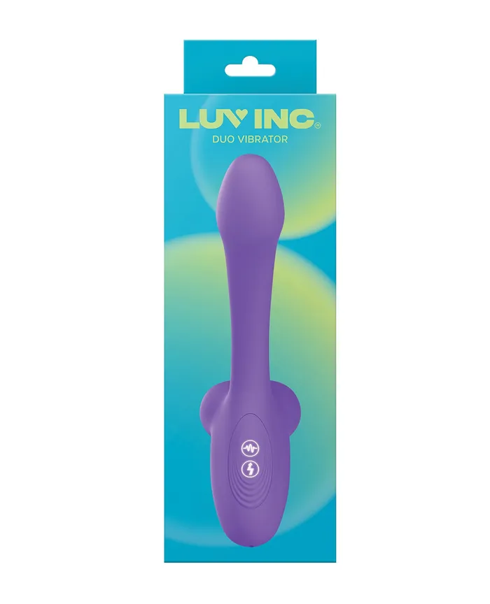 Luv Inc Poseable Duo Vibrator Purple Vvole Vibrators