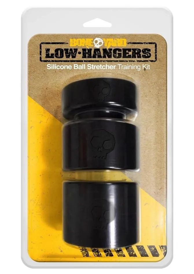 Male Sex Toys Boneyard Boneyard Low Hangers Silicone Ball Stretchers