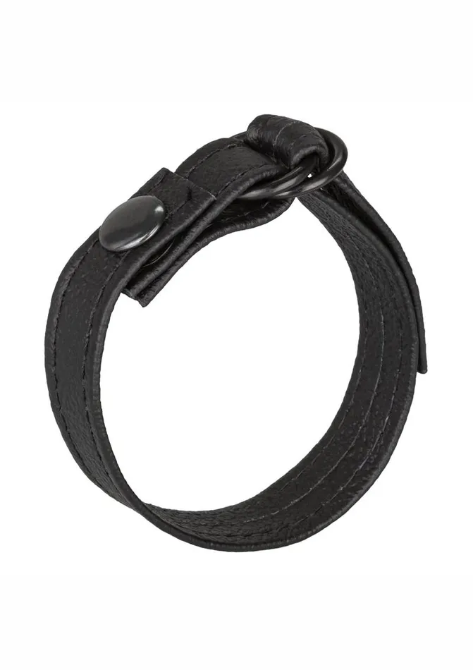 Male Sex Toys Rings Leather Cinch Cock Ring