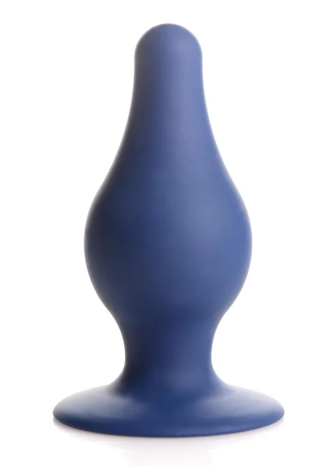 Male Sex Toys SQUEEZEIT SqueezeIt Squeezable Silicone Tapered Anal Plug