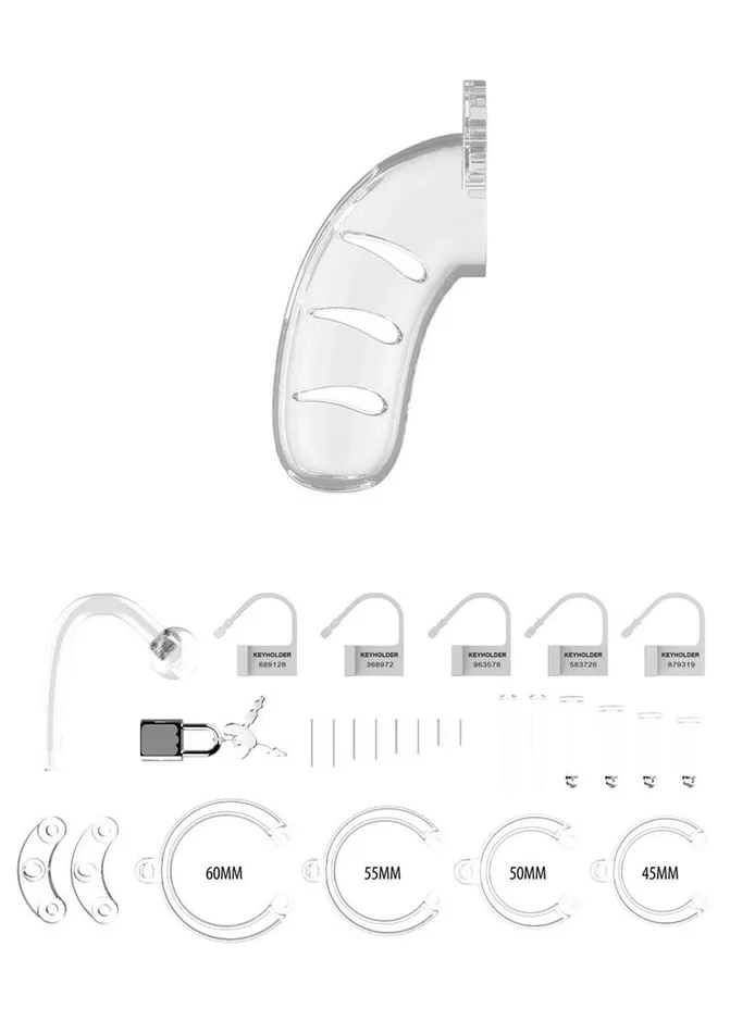 ManCage Male Sex Toys Mancage Model 11 Chastity Cage with Plug