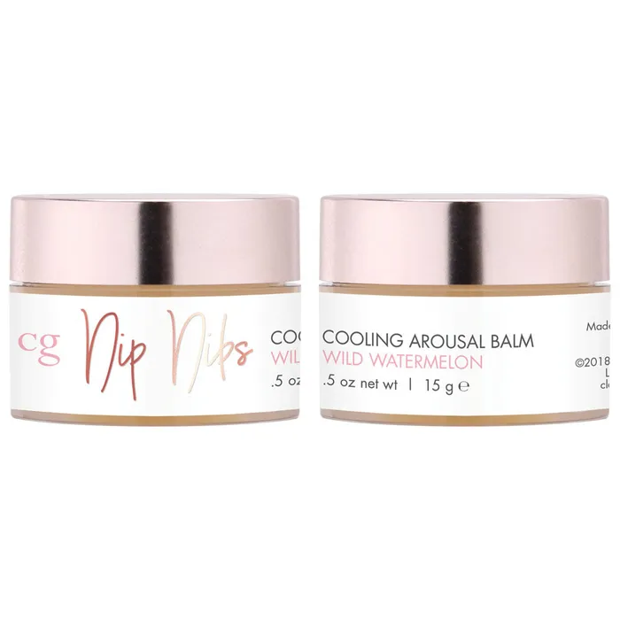 Nip Nibs Cooling Arousal Balm Wild Watermelon 05 Oz Classic Brands Vibrators