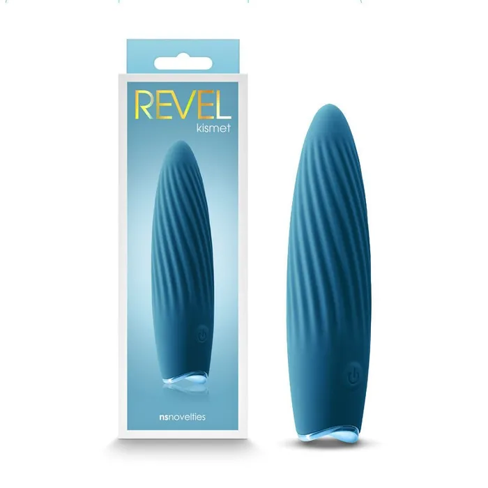 NS Novelties Vibrators Revel Kismet Teal Teal 118 cm USB Rechargeable Vibrator NS Novelties Vibrators Revel Kismet Teal Teal 118 cm USB Rechargeable Vibrator