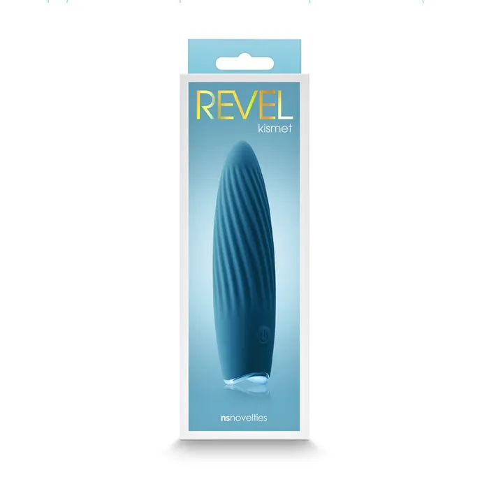 NS Novelties Vibrators Revel Kismet Teal Teal 118 cm USB Rechargeable Vibrator NS Novelties Vibrators Revel Kismet Teal Teal 118 cm USB Rechargeable Vibrator