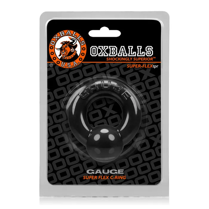 Ox Balls Anal Oxballs Gauge Cockring Black