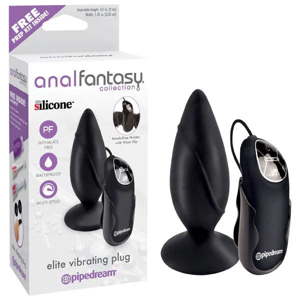Pipedream Anal Anal Fantasy Collection Elite Vibrating Plug Black 95 cm 35 Vibrating Butt Plug Pipedream Anal Anal Fantasy Collection Elite Vibrating Plug Black 95 cm 35 Vibrating Butt Plug