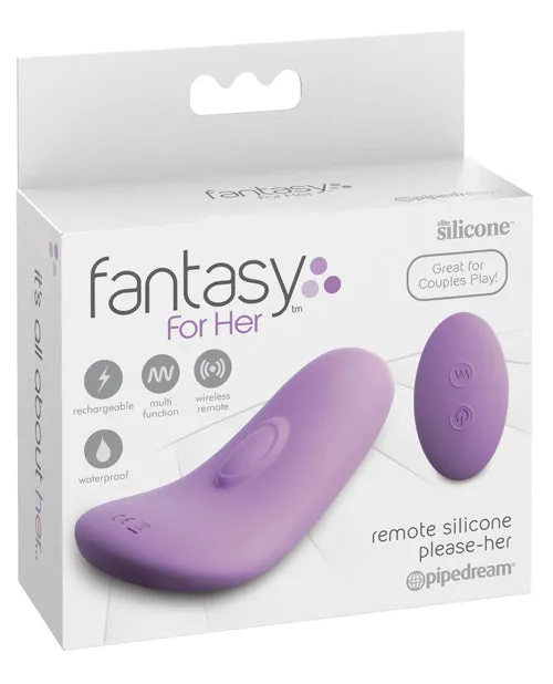 Pipedream Products Fantasy For Her Remote Silicone PleaseHer Female Sex Toys