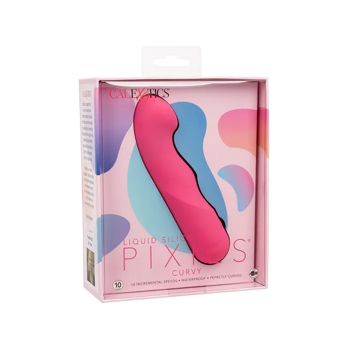 Pixies Curvy Vibrator Cal Exotics Female Sex Toys