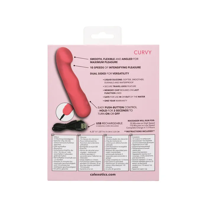 Pixies Curvy Vibrator Cal Exotics Female Sex Toys