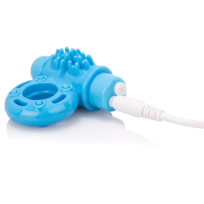 Screaming O Vibrators Charged Owow Rechargeable Vibe Ring Blue