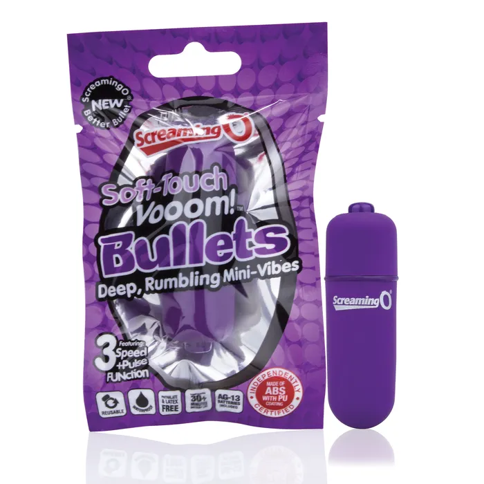 Screaming O Vibrators SoftTouch Vooom Bullets Purple