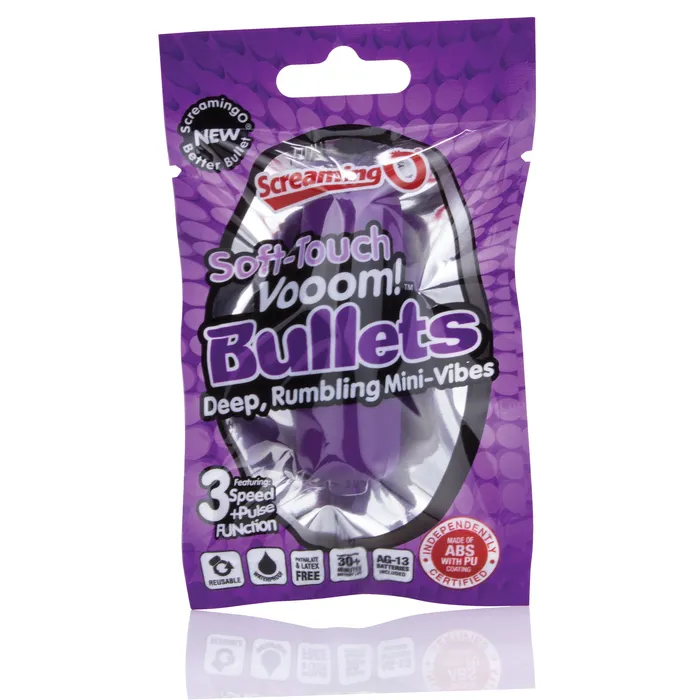 Screaming O Vibrators SoftTouch Vooom Bullets Purple