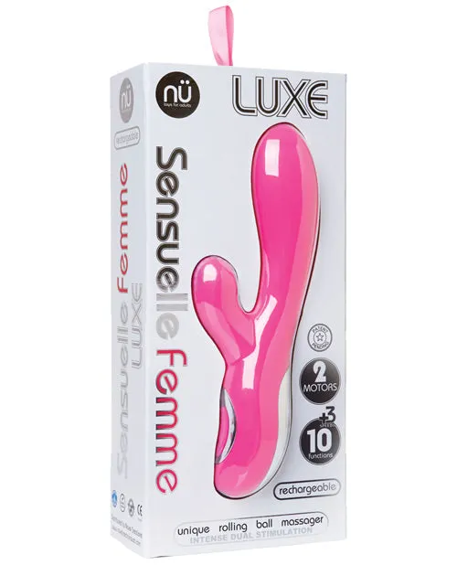Sensuelle Femme Luxe 10 Fun Rabbit Massager Novel Creations Usa INC Vibrators Sensuelle Femme Luxe 10 Fun Rabbit Massager Novel Creations Usa INC Vibrators