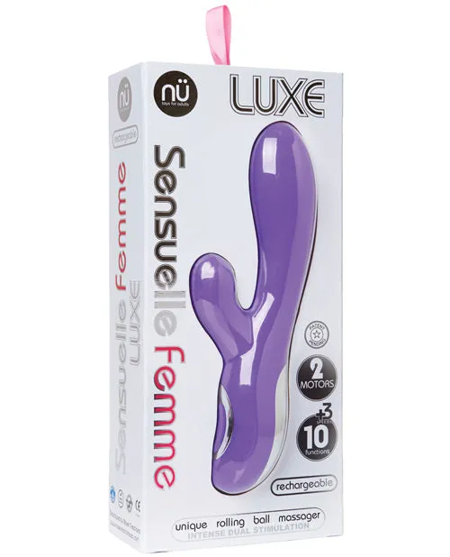 Sensuelle Femme Luxe 10 Fun Rabbit Massager Novel Creations Usa INC Vibrators