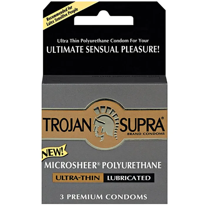 Trojan Trojan Supra Polyurethane 3 Vibrators