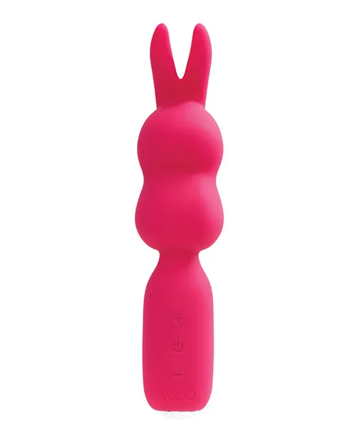 Vedo Hopper Bunny Rechargeable Mini Wand Savvy Co Vibrators