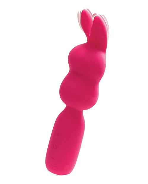 Vedo Hopper Bunny Rechargeable Mini Wand Savvy Co Vibrators