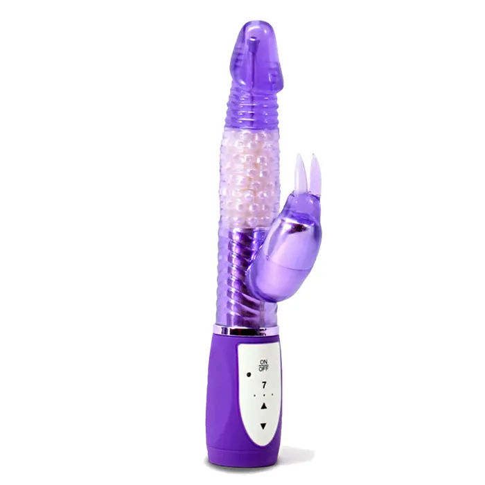 Vibrators Blush Novelties Blush Eves Rockin Rabbit Purple