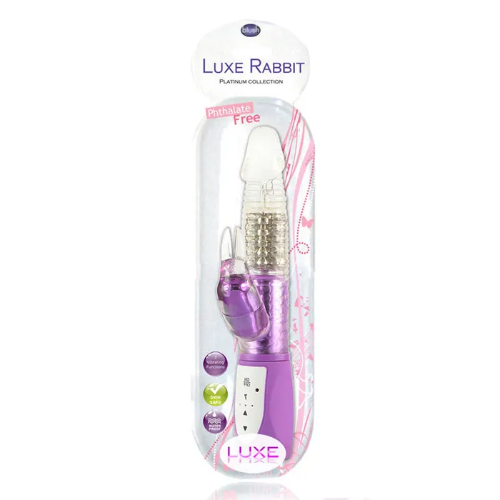 Vibrators Blush Novelties Blush Luxe Rabbit Purple