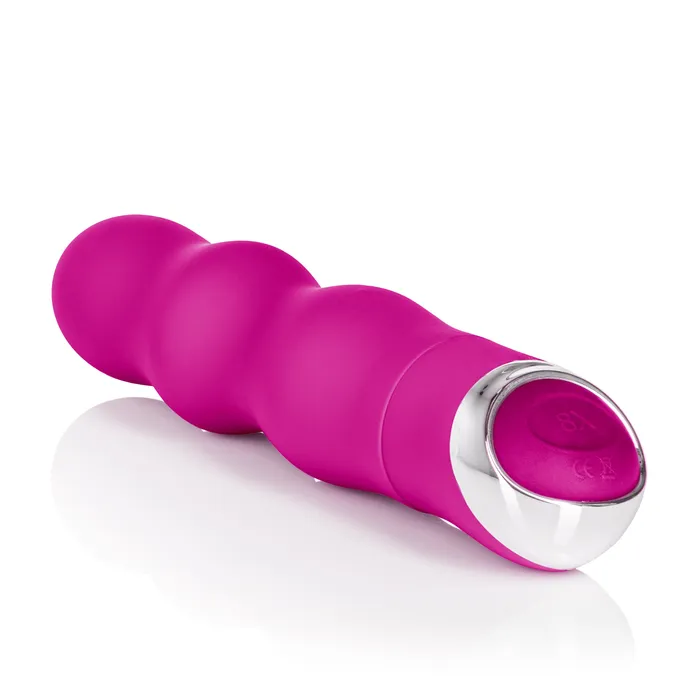 Vibrators California Exotic 8 Function Classic Chic Wave Pink