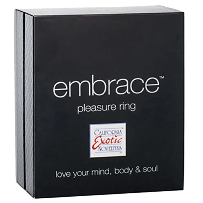 Vibrators California Exotic California Exotic Embrace Pleasure Ring Purple