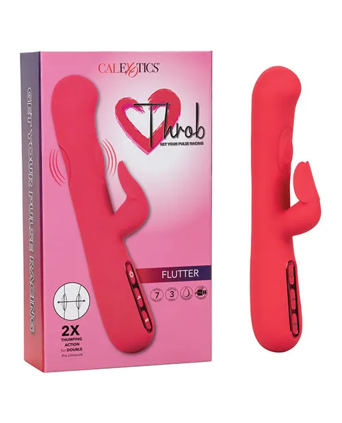 Vibrators California Exotic Novelties Throb Flutter Pink