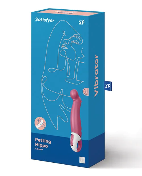 Vibrators Eis INCsatisfyer Satisfyer Vibes Petting Hippo Fuchsia