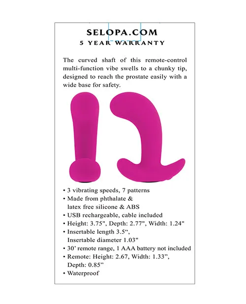 Vibrators Evolved Novelties INC Selopa Hooking Up Hot Pink