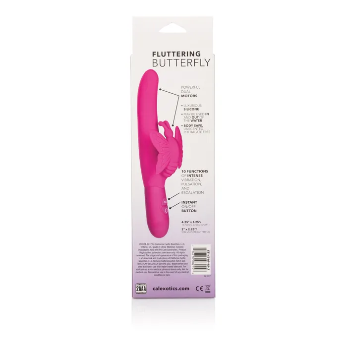 Vibrators Fluttering Butterfly Pink California Exotic