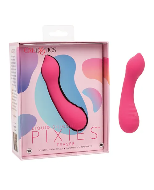 Vibrators Liquid Silicone Pixies Pink California Exotic Novelties
