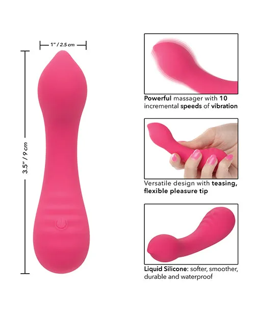 Vibrators Liquid Silicone Pixies Pink California Exotic Novelties