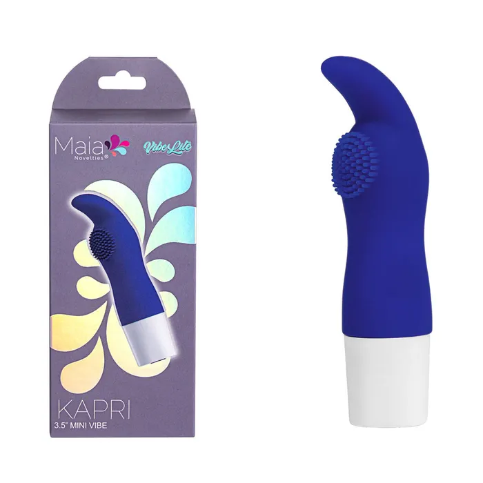 Vibrators Maia KAPRI Blue 89 cm USB Rechargeable Bullet Maia Toys