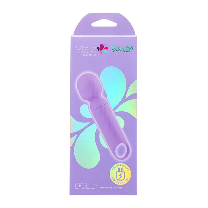Vibrators Maia Toys Maia DOLLY Purple 127 cm USB Rechargeable Massage Wand Vibrators Maia Toys Maia DOLLY Purple 127 cm USB Rechargeable Massage Wand