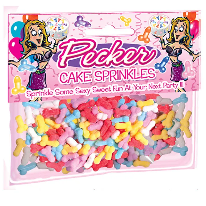Vibrators Pecker Cake Sprinkles Hott Products