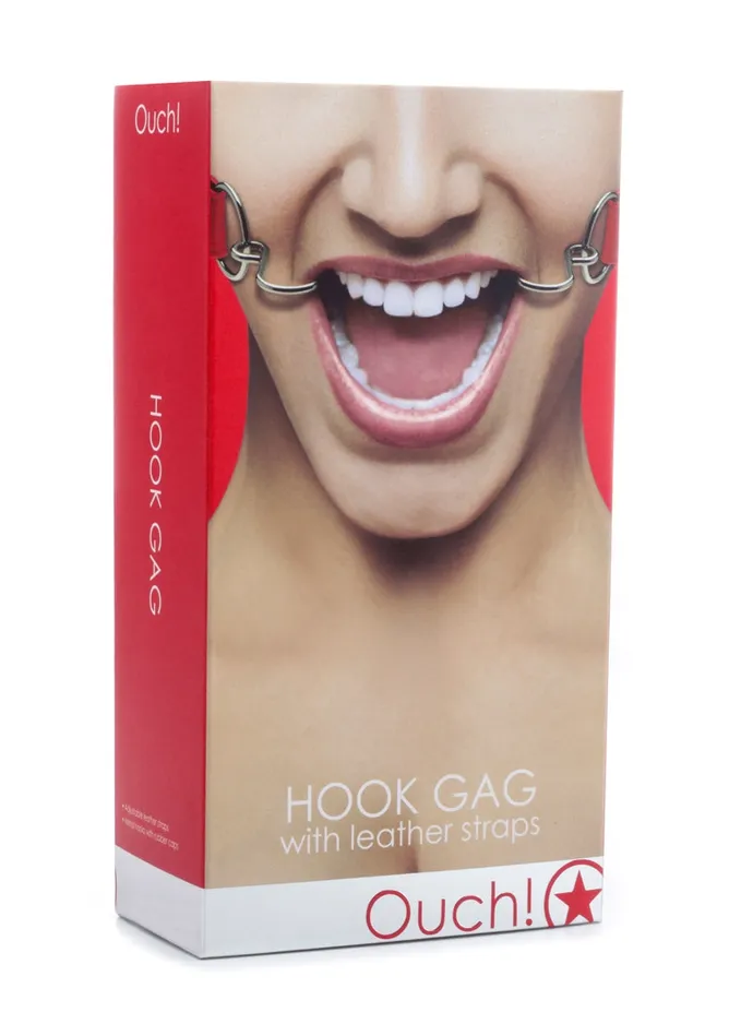 Vibrators Shots Ouch Hook Gag Red