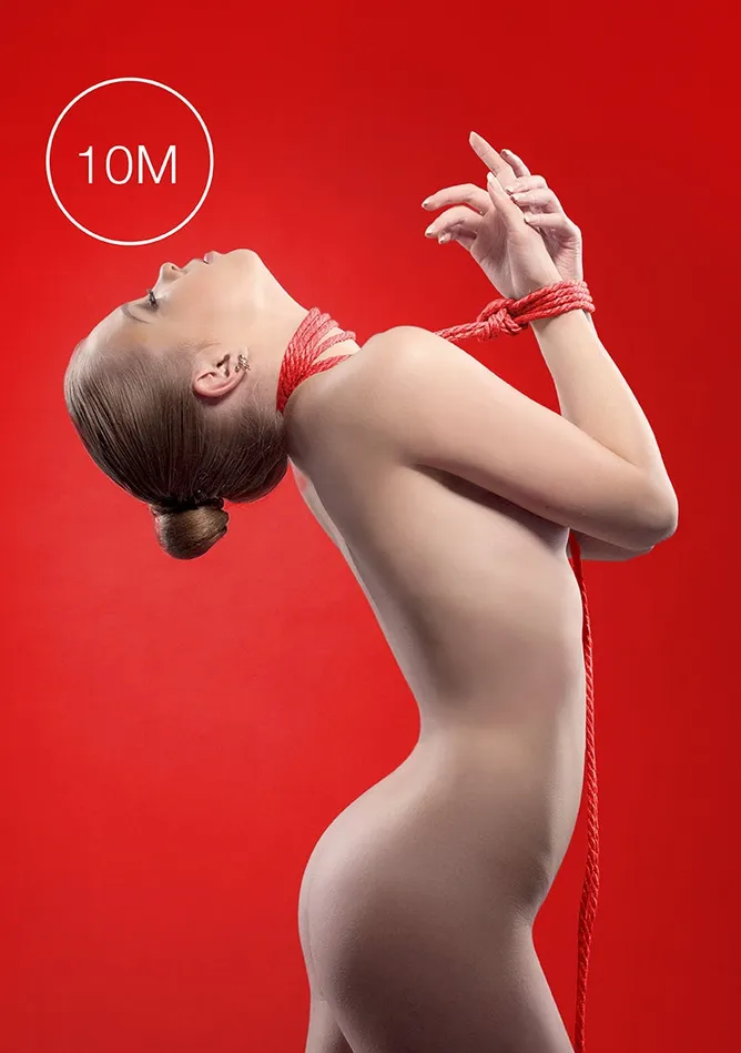 Vibrators Shots Ouch Kinbaku Rope 10m Red