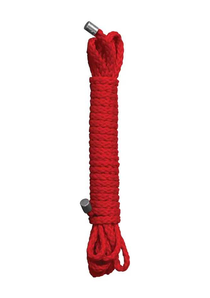 Vibrators Shots Ouch Kinbaku Rope 10m Red