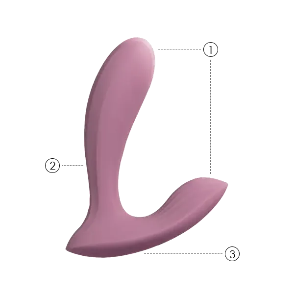 Vibrators Svakom Svakom Erica AppControlled GSpot Clit Vibrator
